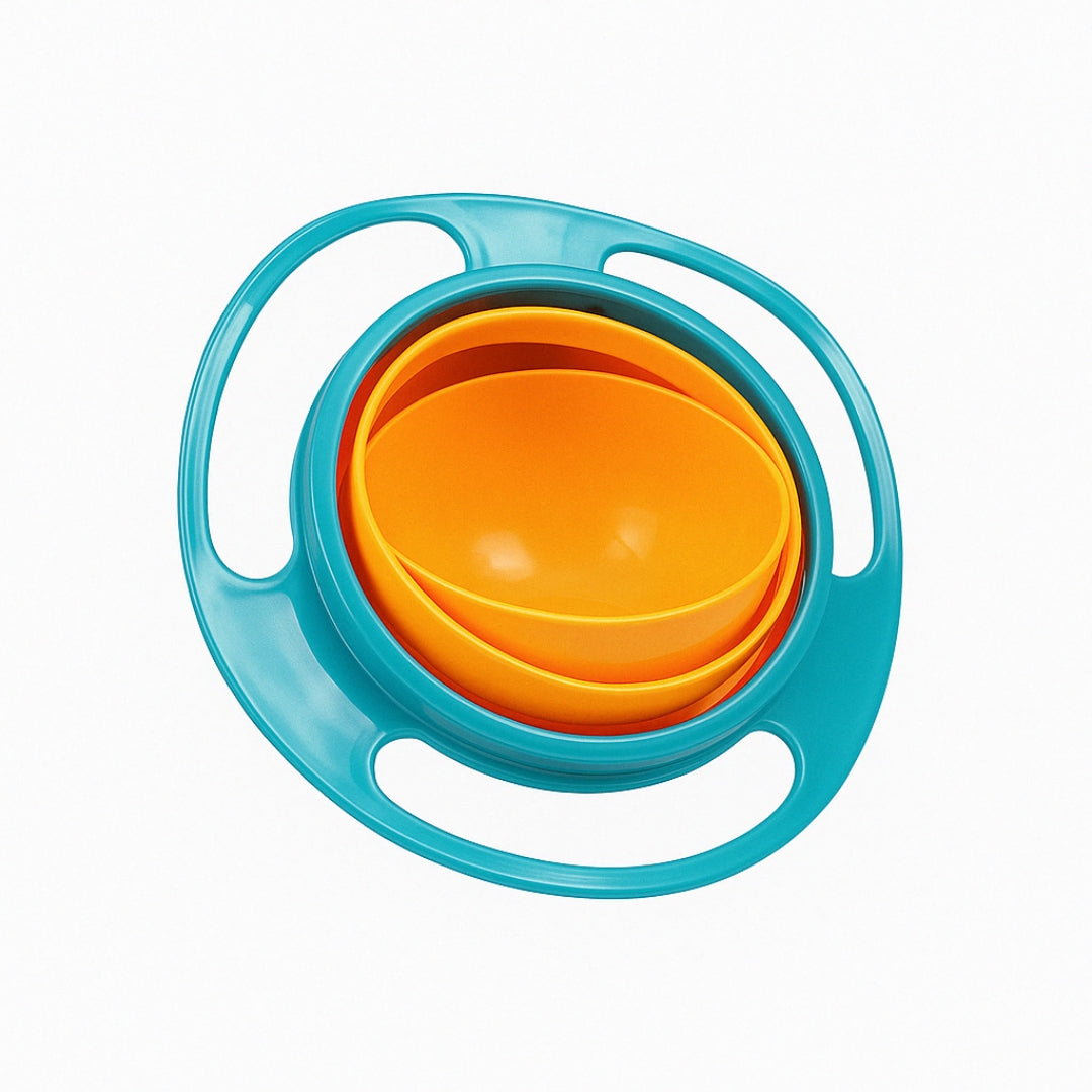 Spill-Proof Gyroscopic Bowl – Stress-Free Snacking for Baby